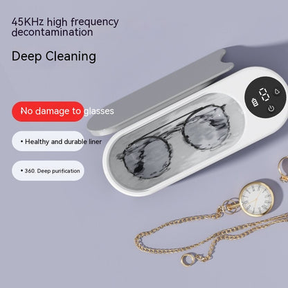 Glasses Washing Machine Ultrasonic Display Household