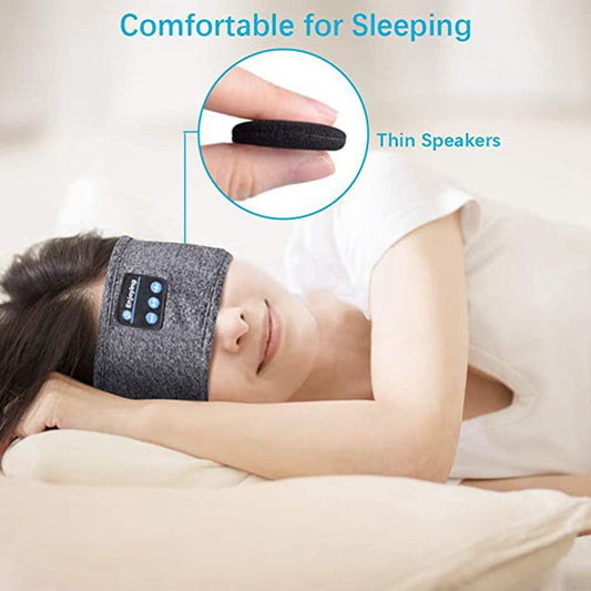 Wireless Bluetooth Sleeping Headphones Headband Thin Soft