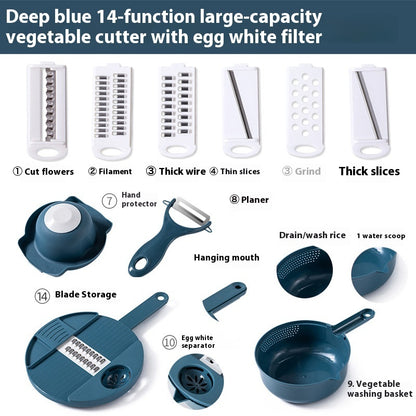 Kitchen Chopper Multi-functional Potato Cutting Slicer